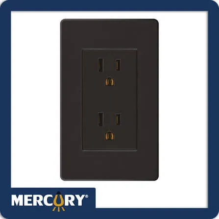 TOMA DOBLE T  MERCURY  LINEA PLUS NEGRA
