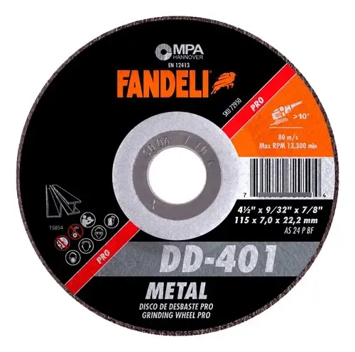 DISCO DE PULIR METAL PRO 4 1/2 FANDELI