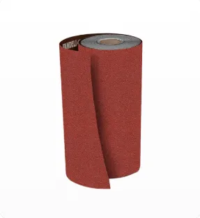 LIJA EN ROLLO ROJA  # 120 4” X 25 METROS