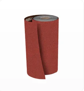 LIJA EN ROLLO ROJA # 80 6” X 25 METROS