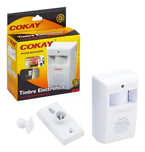 TIMBRE ELECTRONICO  SENSOR CON ALARMA IMPORTADO