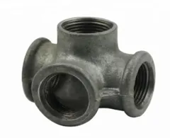 TEE  4 VIAS GALVANIZADA DE 1/2