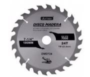 DISCO CORTE MADERA 7"  X 24 T