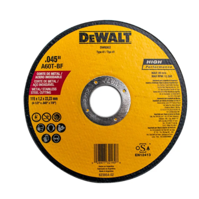 DISCO DE CORTE DEWALT 7" IMPORTADO