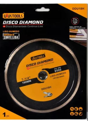 DISCO DIAMANTADO 4 1/2” CONTINUO