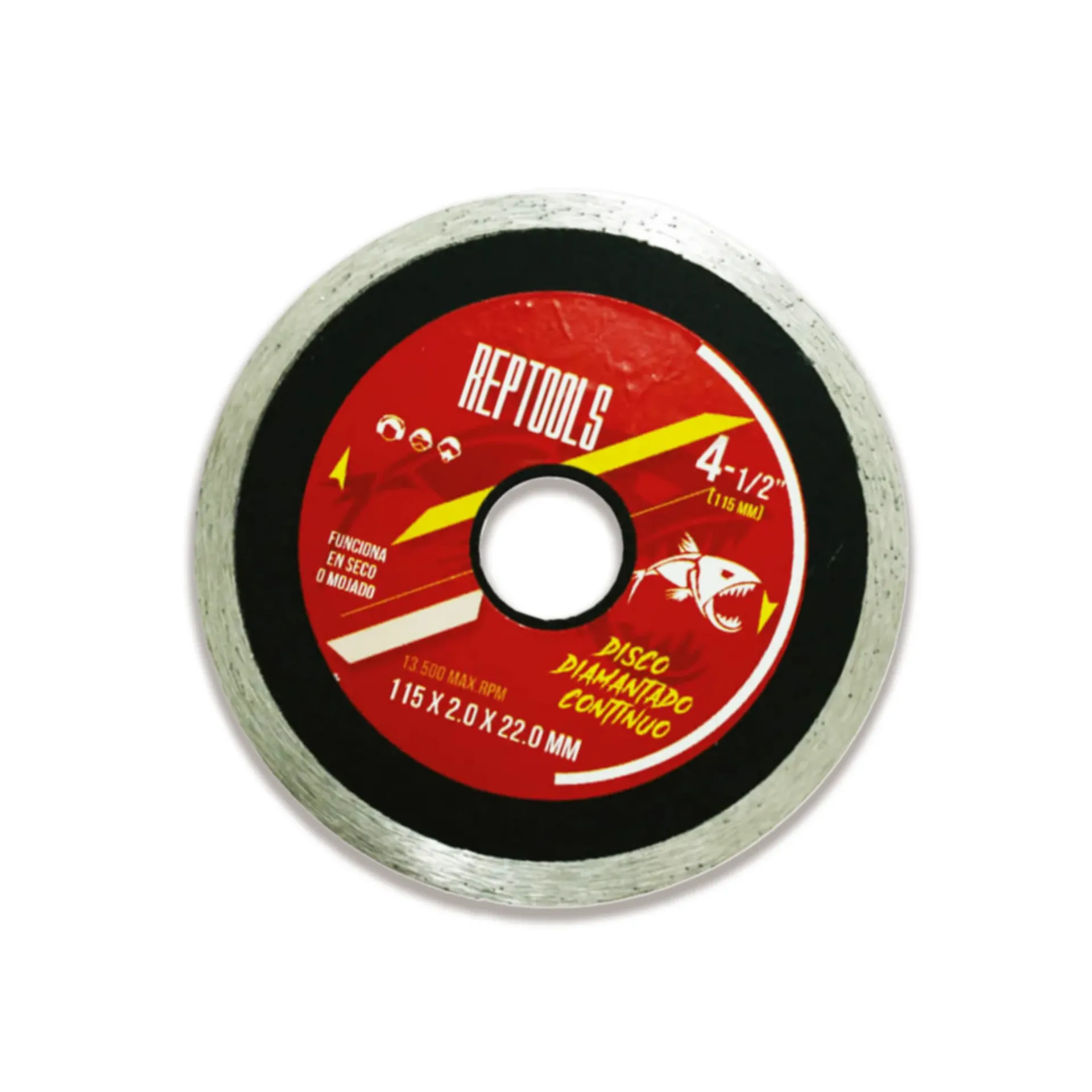 DISCO DIAMANTADO CONTINUO 4 1/2 REPTOOLS