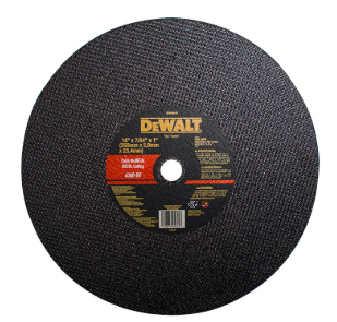 DISCO PARA TRONZADORA DEWALT 14"