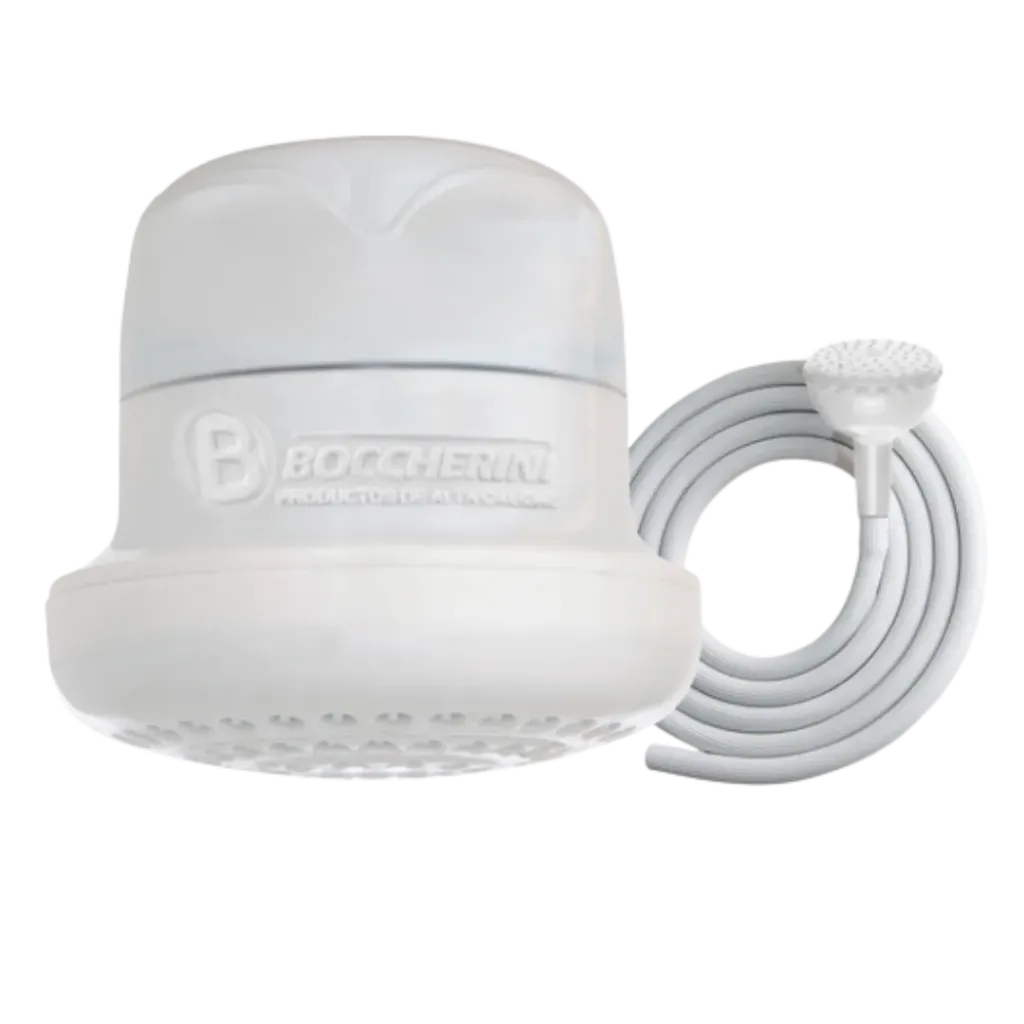 DUCHA ELECTRICA BOCHERINN GOLD CON MANGUERA