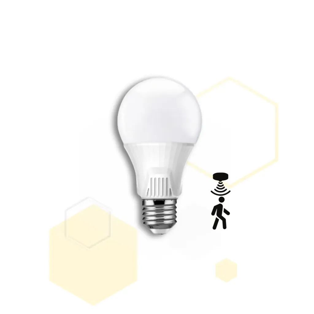 BOMBILLO LED CON SENSOR 9 W